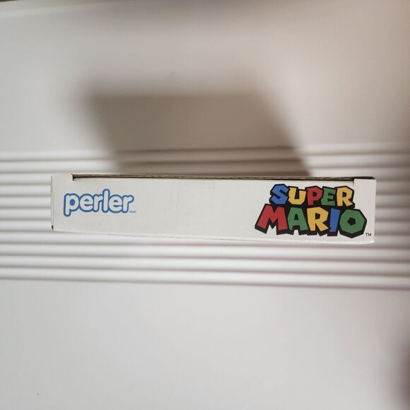 Perler Fused Bead Kit Super Mario 1007 pc Makes 4 Hanging Ornaments New & Sealed - Picture 5 of 6